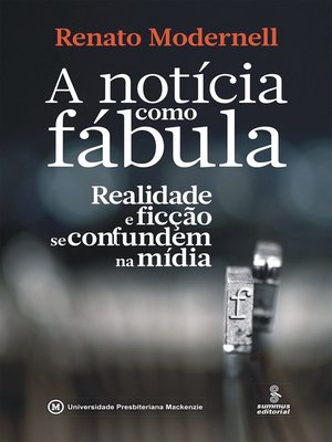 cover image of A notícia como fábula